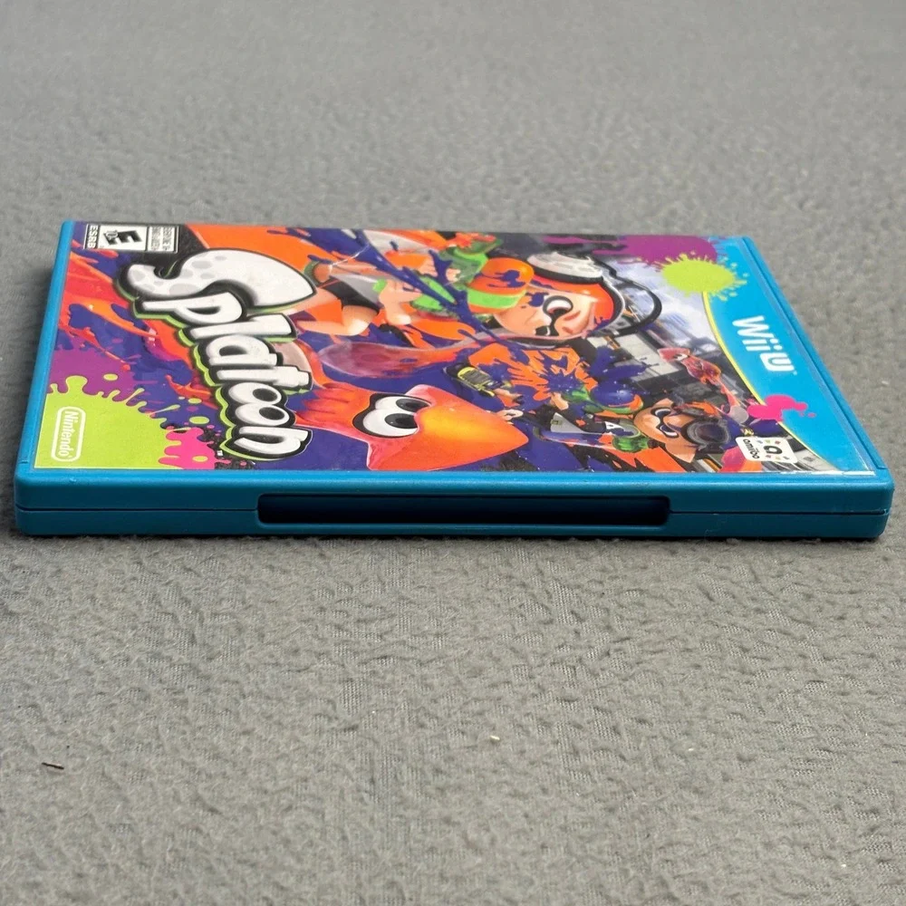 Splatoon Nintendo Wii U Video Game Original Ink Shooter WUP-P-AGME USA